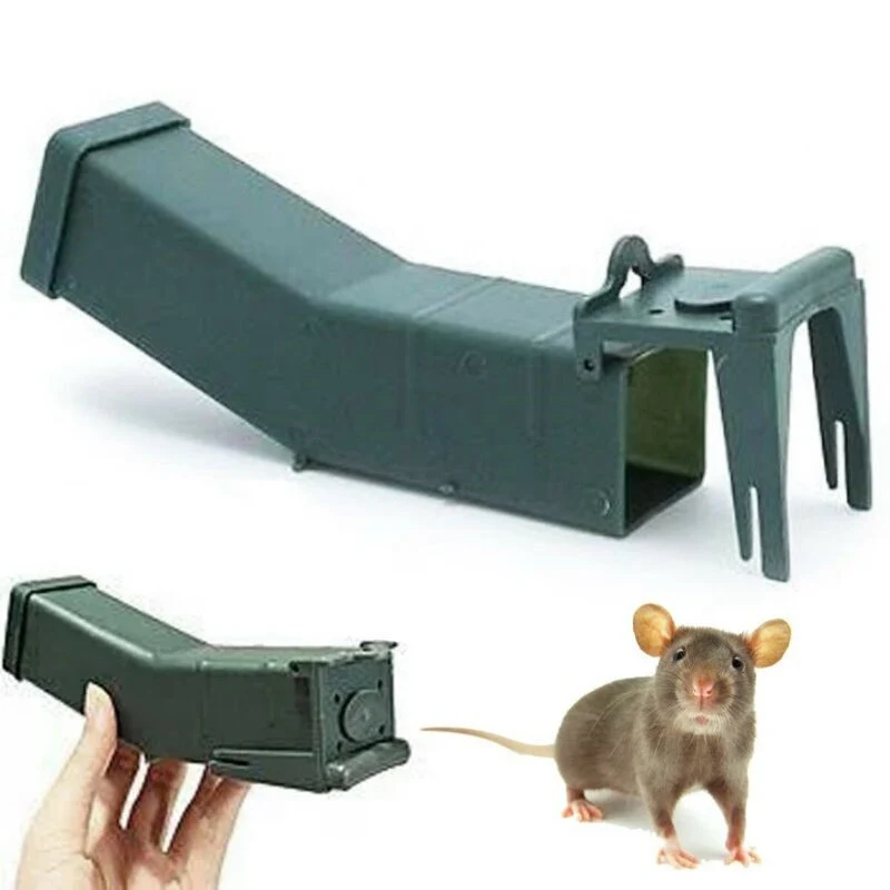 

2x HUMANE MOUSE TRAPS No Kill Catch & Release Home Garden Pest Rodent Control