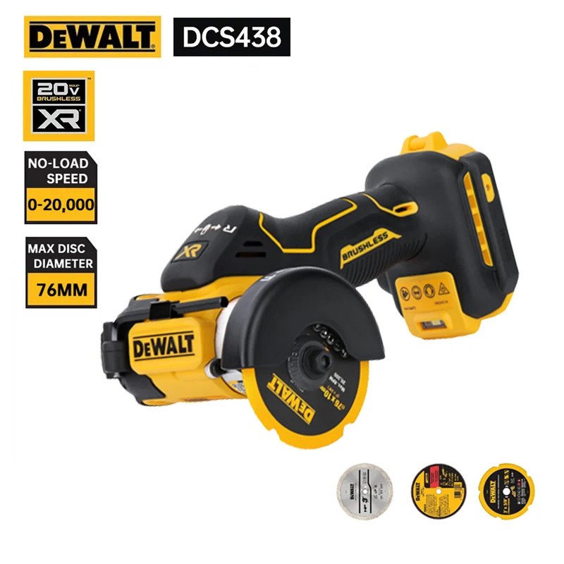 DewaltDCS438ElectricSaw20VBrushlessLithiumIon3inCordless