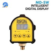  Automatic Eletronic Digital Display Pressure Controller Switch Air Pump Water Oil Compressor Pressure Switch for Water Pump 
