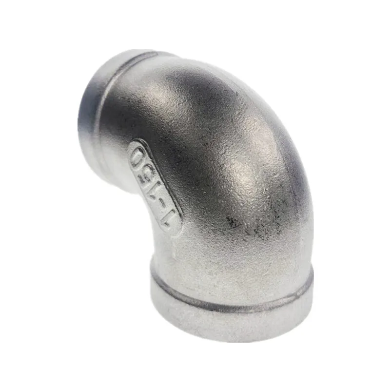 Elbow 90 Degree Angled F/F Stainless Steel SS304 Female* FemaleThreaded Pipe Fittings DN8-DN50"