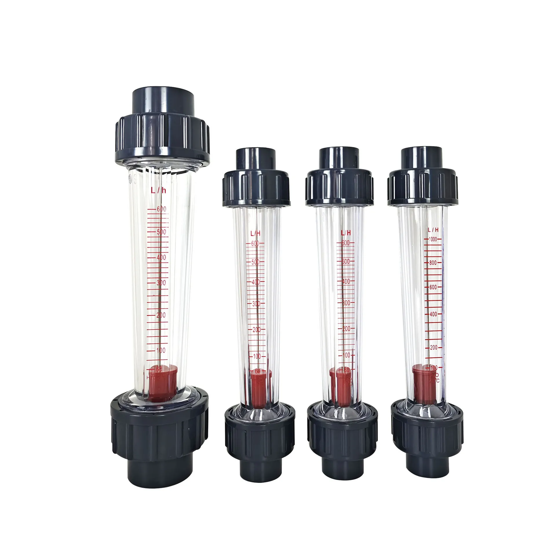 Flow Meter Water Flow Meter LZS-15 1/2" Water Flow Meter Indicator Counter Rotameter Liquid 202mm