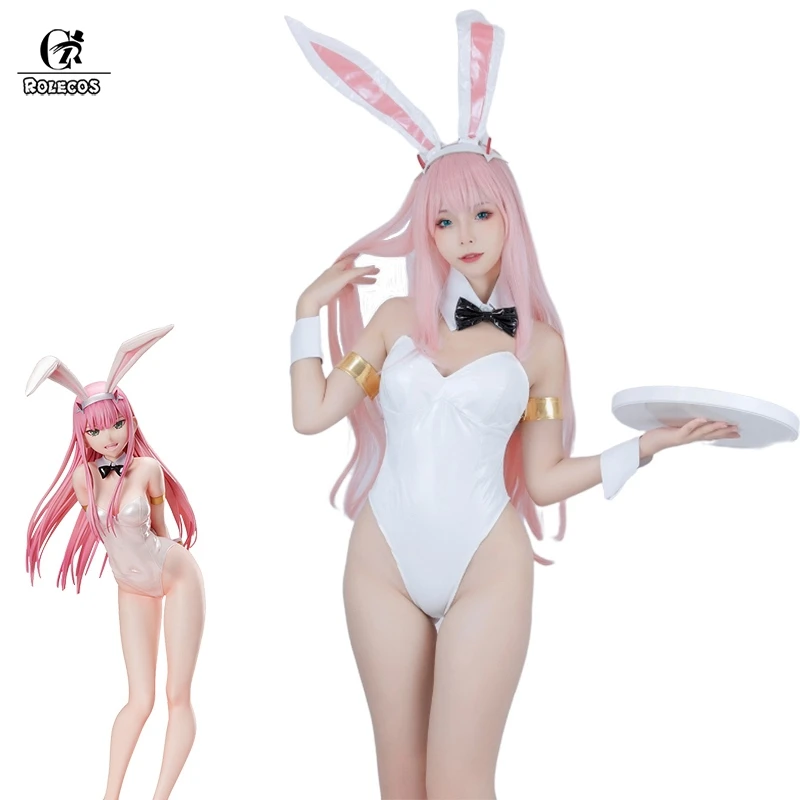 Косплей-костюм ROLECOS из аниме любимый в FranXX Zero Two Хэллоуин сексуальная женщина