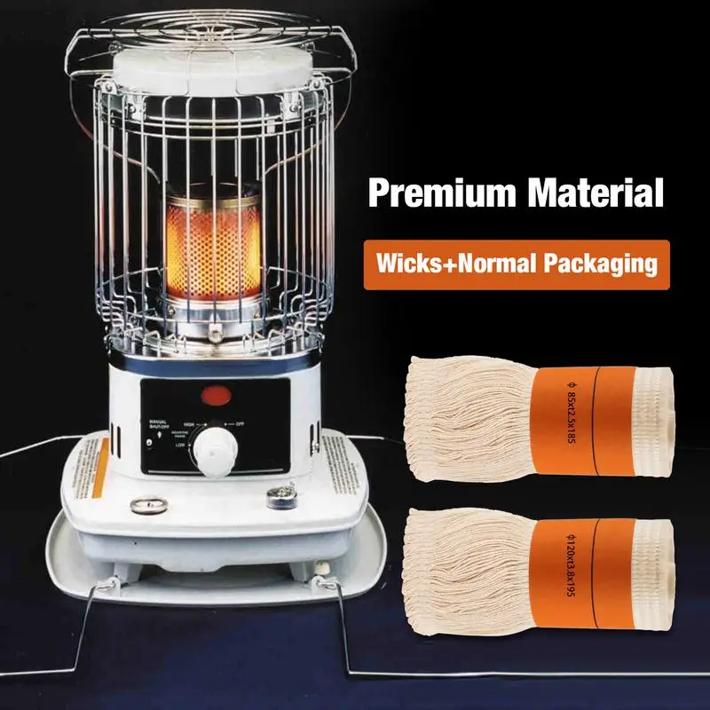 

Lamp Core Kerosene Stove Wicks Replacement Fiber Wick Burner Light Core Burn-resistant Oil Lamp Cores For Kerosene Heater