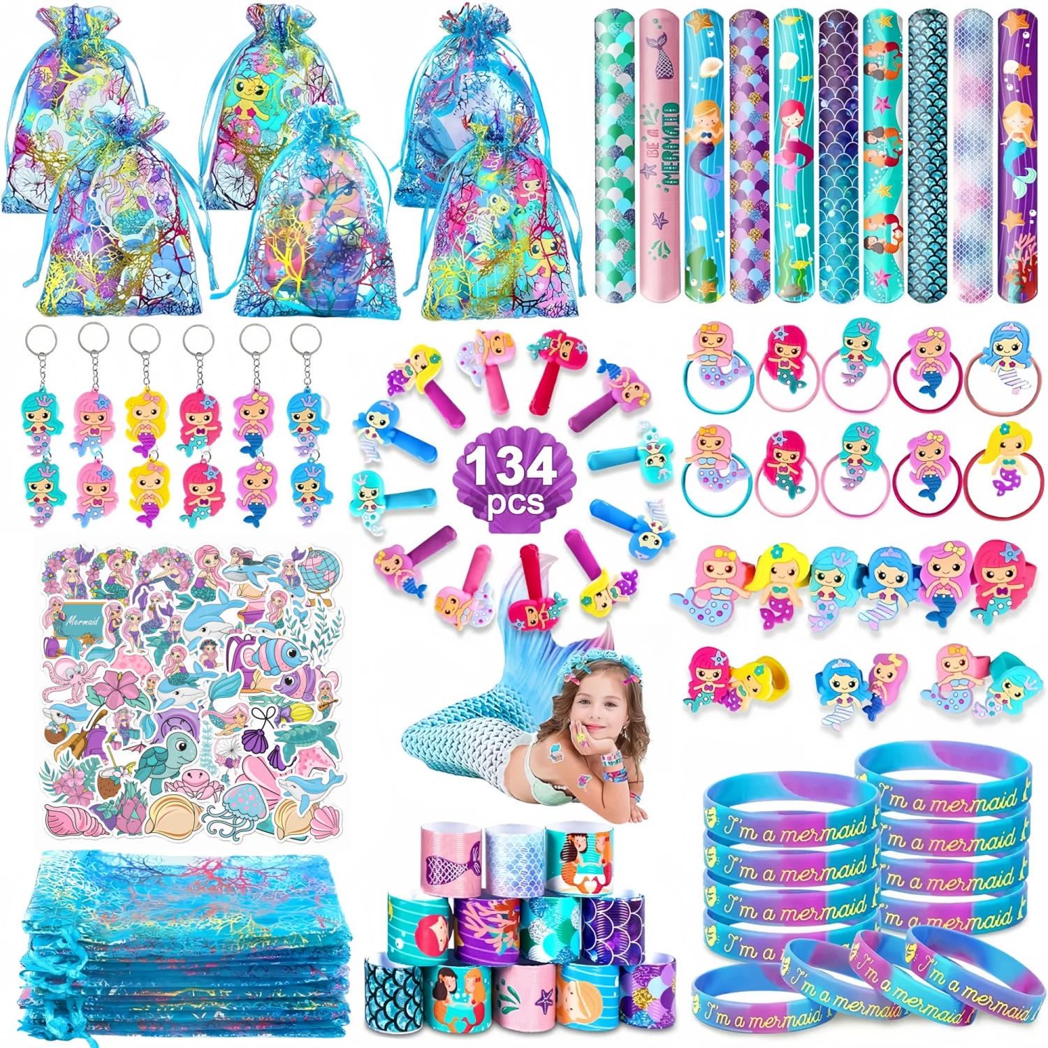 Kit De Fiestas De Superhéroes – 12 Máscaras De Héroe, 12 Pulseras Snap, 12 Pegatinas 3D Y 20 Bolsas De Regalo – Favores De Cumpleaños Para Niños – Ideal Para Fiestas Temáticas Y Celebraciones