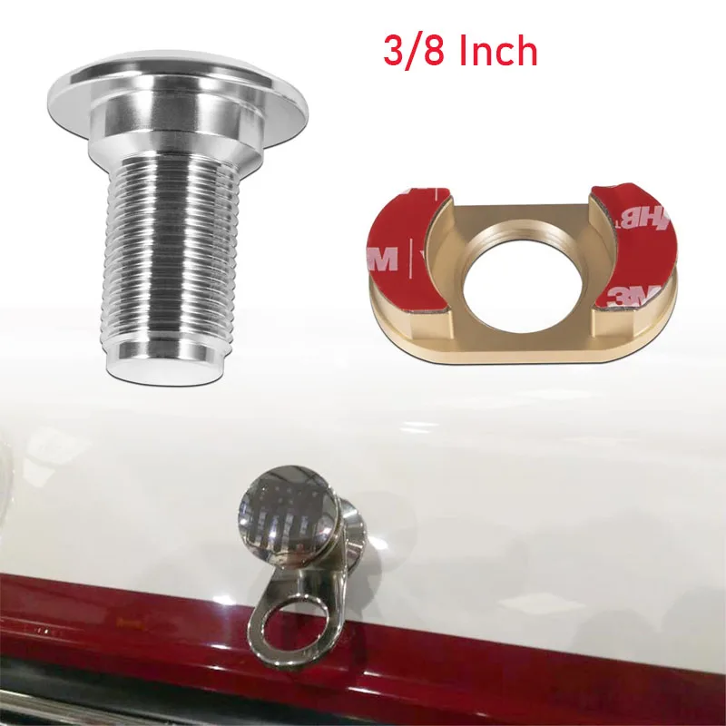 

3/8 Inch Quick Release Boat Fender Receiver Marine Stainless Steel Quick-Release Boat Fender Receiver Lock