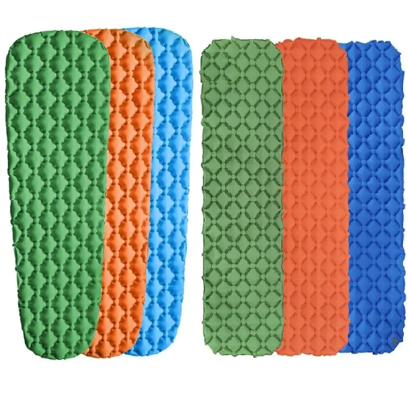 Camping Inflatable Mattress One Person Ultralight Tent Air Cushion Sleeping Mat No Pillow