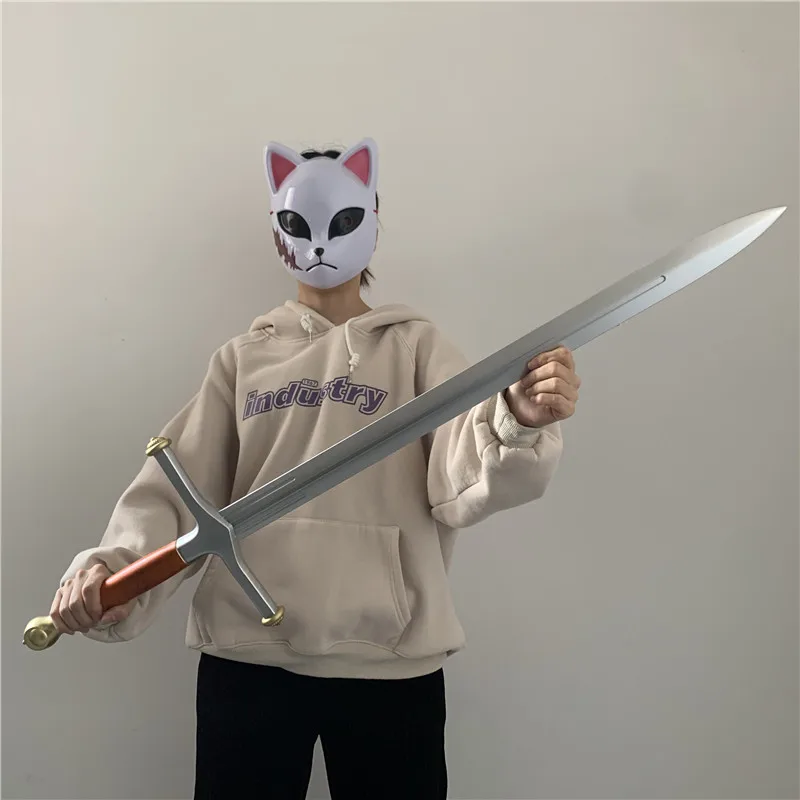 Storm of Swords Royal Knight Weapons Movie Cosplay Cold Ice Nasir Sword Prop Role Play Gift Safety PU Winter Frost Sword 104cm