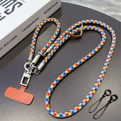 Universal Crossbody Strap with Hands - Free Shoulder/Neck Lanyard for Dual Lanyard Hole Devices (Colorful)