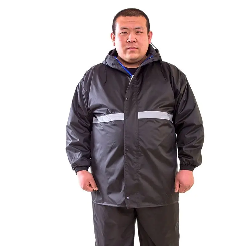 Large Plus size Raincoat Men Rain Pants 