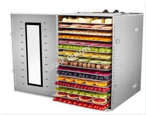 QT Food Dehydrator Dryer Oven/ Electric Vegetable Dehydrator/24 Layers Meat Drying Machine new 7 tray stainless steel fruit and vegetable dehydrator herb meat snack food dryer drying machine