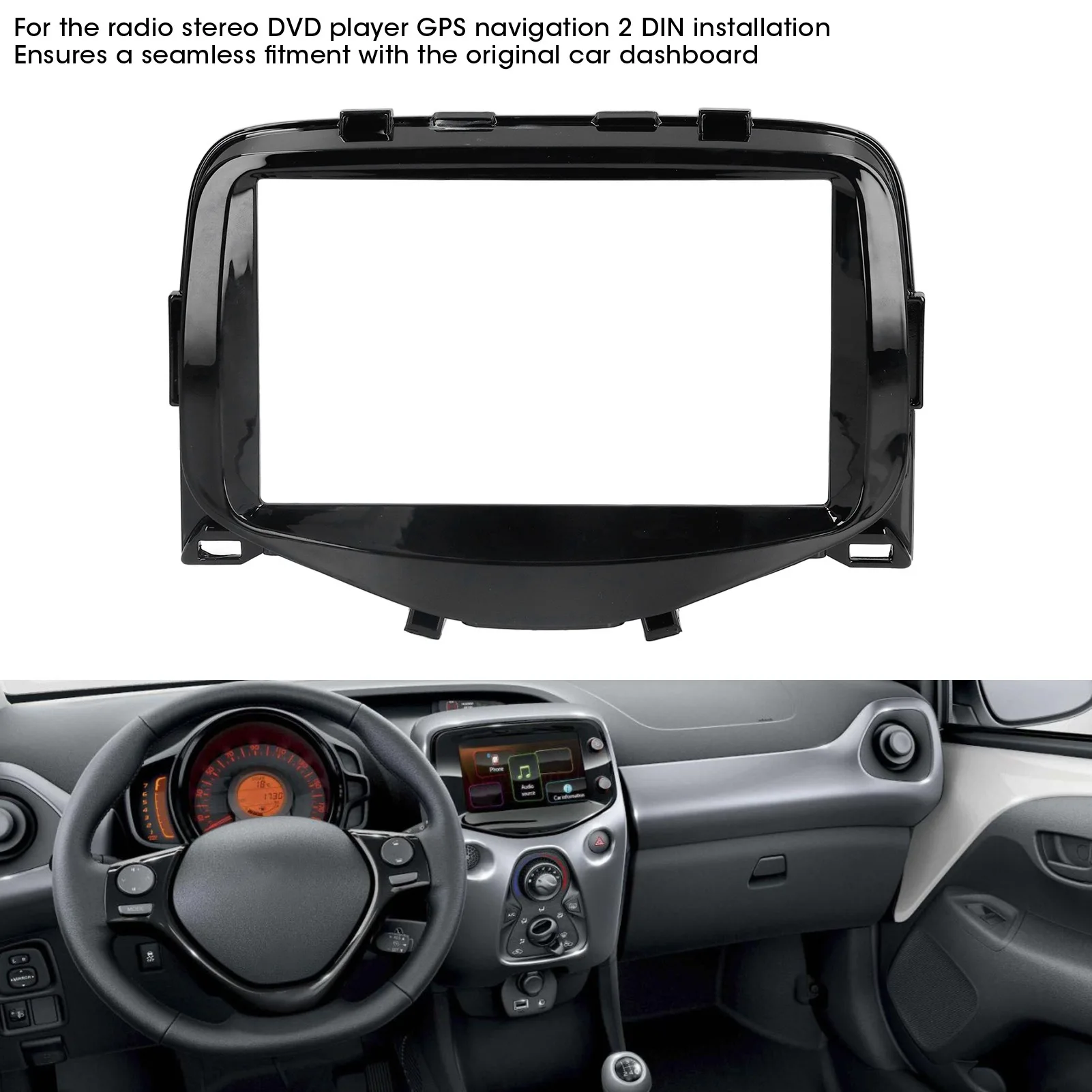 ڵ CD DVD г  Ʈ ׷ Ŀ þ ü, Ÿ AYGO 2014-2015, 2 DIN