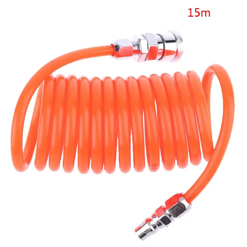 

High Pressure Flexible Air Hose For Compressor Straight Tube Pipe Belt Pneumatic Hose 6M 9M 12M 15M 29.5 Ft 8mm x 5mm