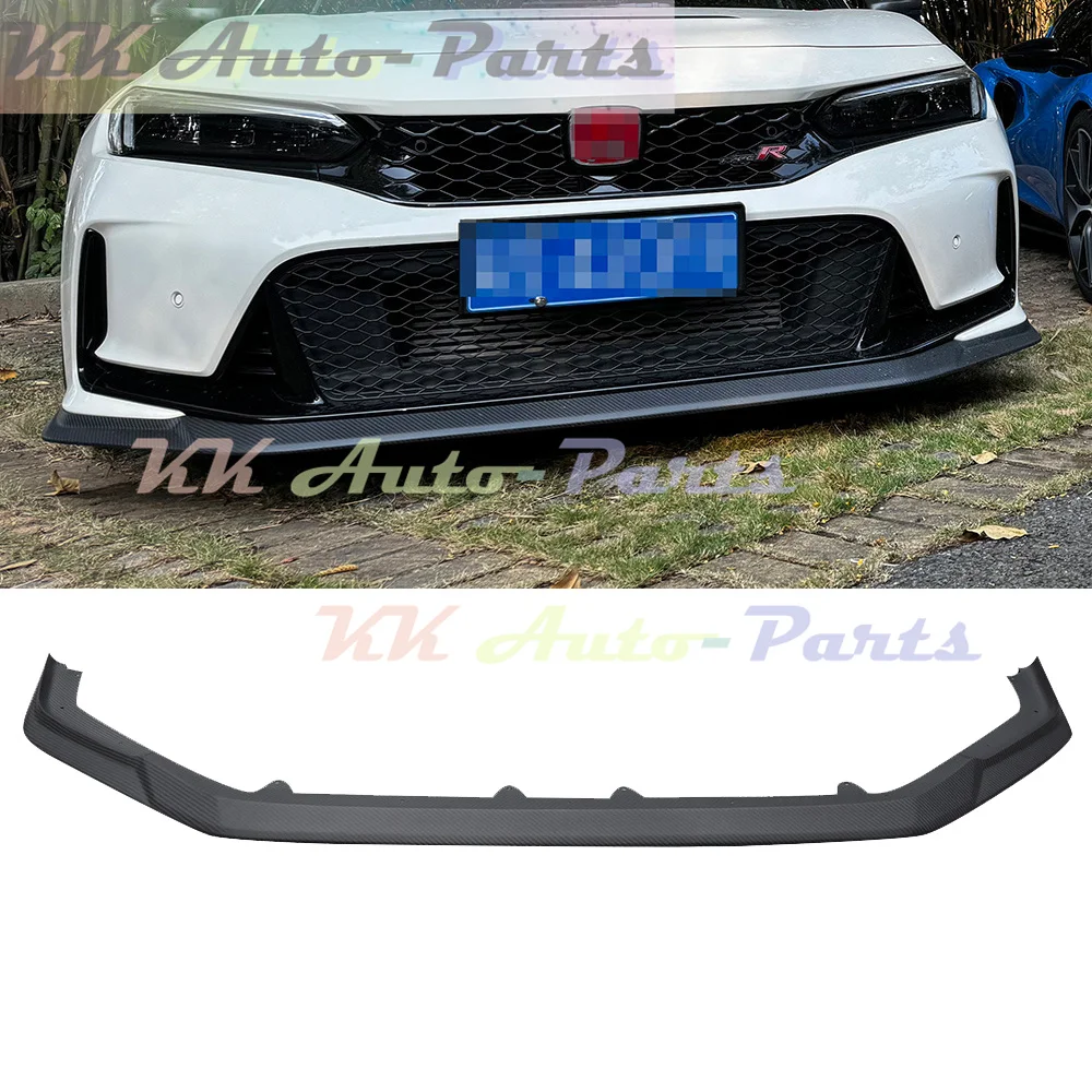 

Carbon Fiber Front Spoiler Chin Bumper Lip Splitters For Honda CIVIC TYPE-R FL5 2022-2023 Auto Tuning