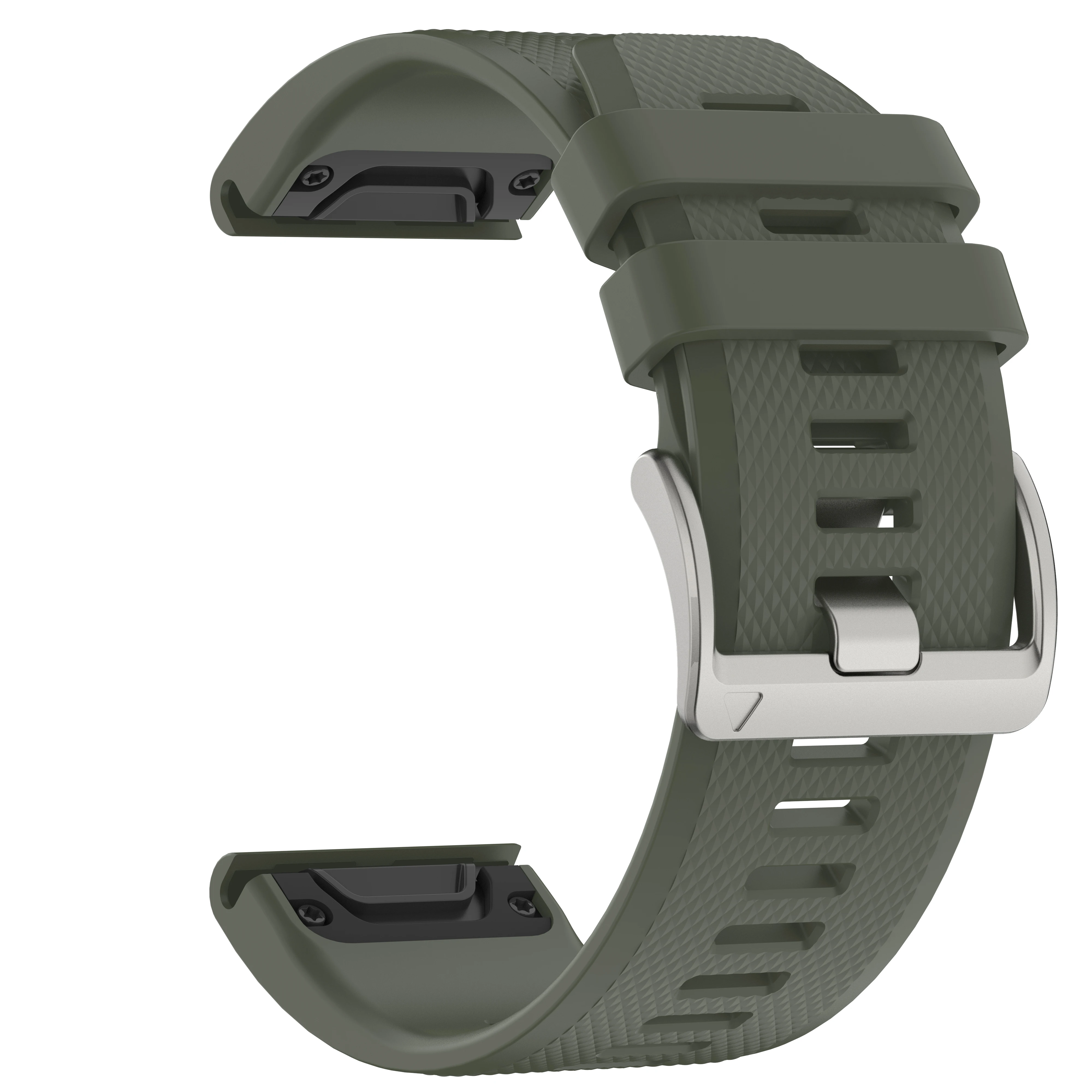 QuickFit Release Silicone Watch Strap - 22mm/26mm Adjustable Bracelet