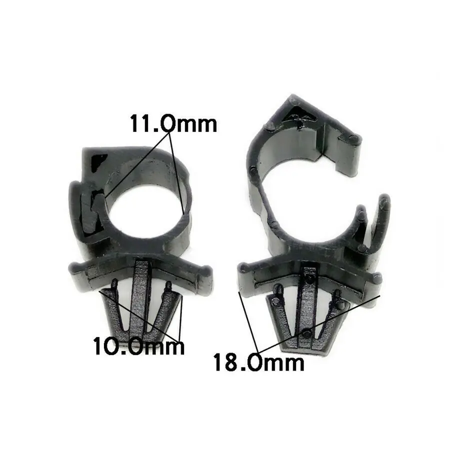 

Materials Auto Route Tie Cable Clamps, 40x Plastic Fasteners Car Wiring Harness Fixed Clips for Secure Fastening