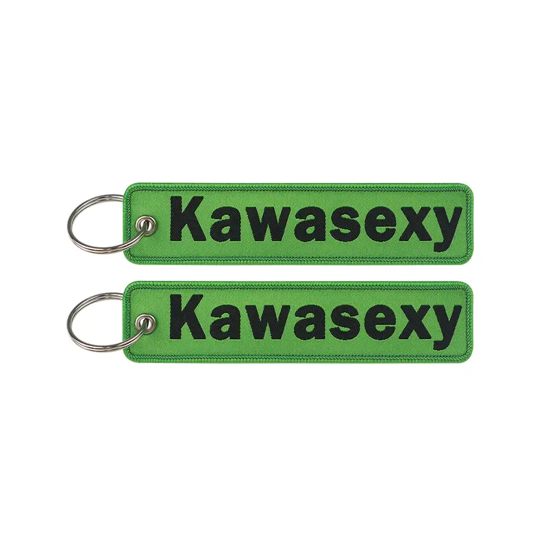 1pcs Computer Pop-up Window Quotes Embroidered Keys Tag Keychains For Motorcycles Backpack Fashion Key Ring Accessories Gifts - Image 83