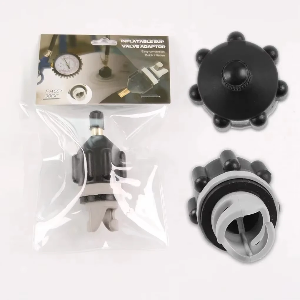 Air Valve Adaptor Dustproof Wear-resistant Rowing Boat Kayak Inflatable Pump Adapter For SUP Board Boat air valve adaptor