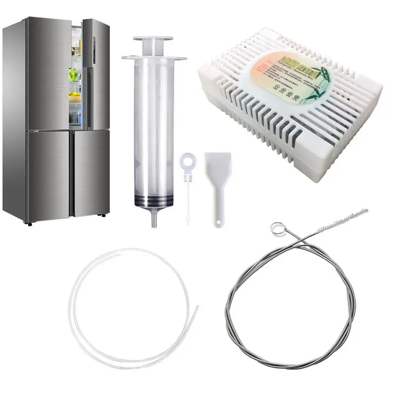 

6 Pcs Refrigerator Drain Hole Clog Remover Cleaning Tool Reusable Fridge Dredging Kit Fridge Drain Cleaning Tool Fridge Drain
