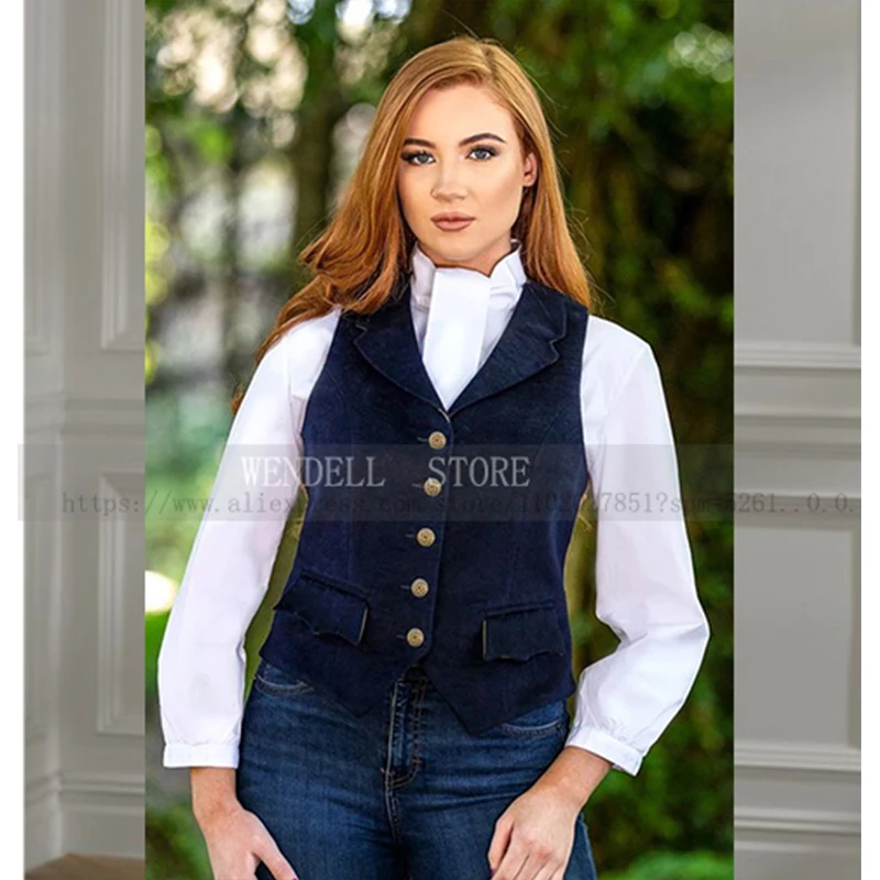 Winter Velvet Sleeveless Jacket Warm Single Breasted Flap Pocket Casual Slim Fit Ladies Vest  chalecos