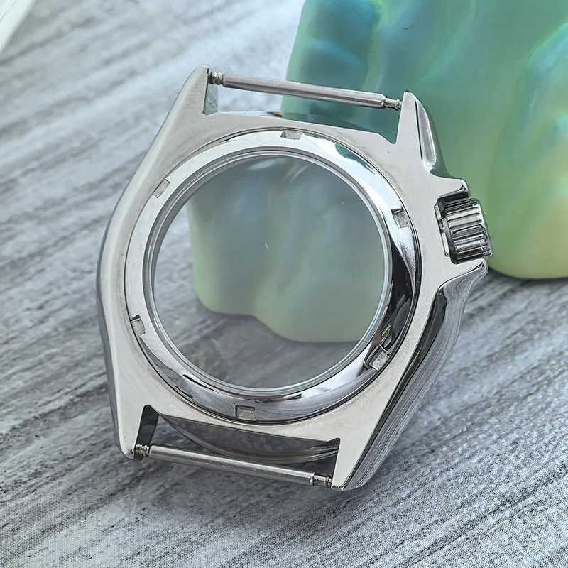 33mm Transparent Mineral Glass Watch Case Back - Enhanced Design