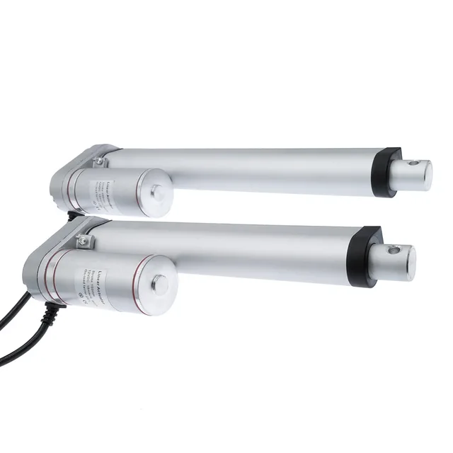 Linear actuator 500mm Stroke 12V 24V Linear Actuator Motor 100/300/500/700/1000/1200/1500N Silvery 2