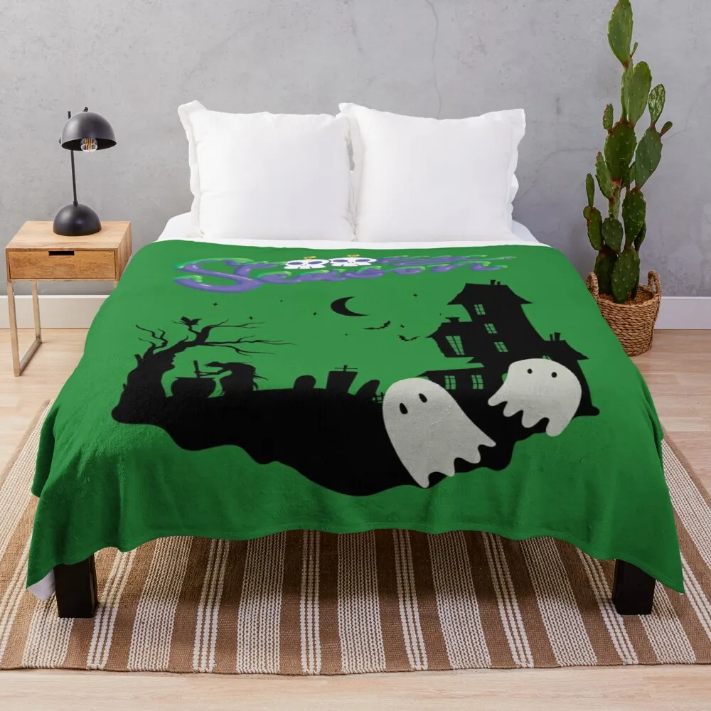 

Its Spooky Season Throw Blanket Extra Large Blanket