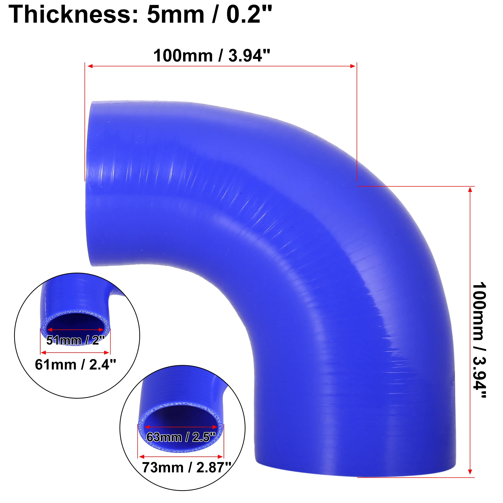 51-63mm ID Blue