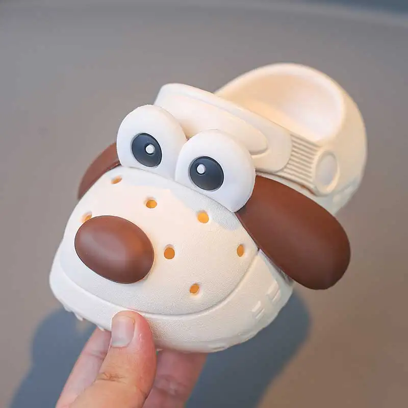 Children's cartoon puppy hole shoes Walking shoes Home beach quick drying lightweight non slip sandals Upstream kids shoes kids sandals sandals and clogs