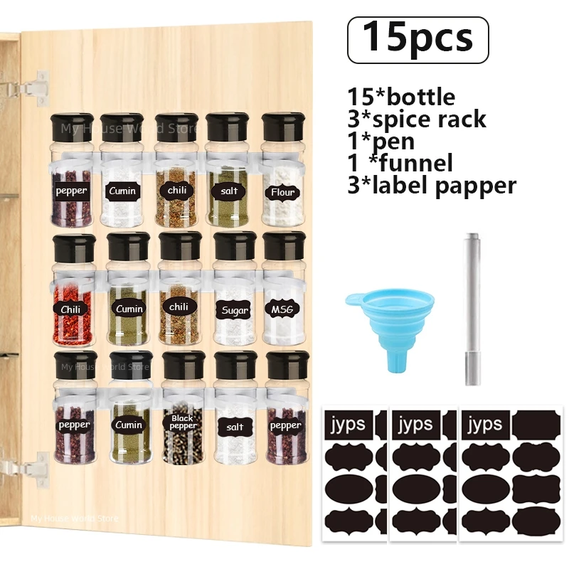 15PCS with shelf
