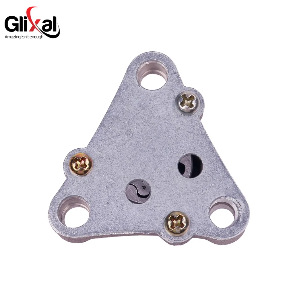 Glixal GY6 49cc 50cc Fuel Oil Pump Assembly with Fuel Pump Sprocket Gears for 139QMB 139QMA 22 tooth crankshaft motorcycle fuel pump