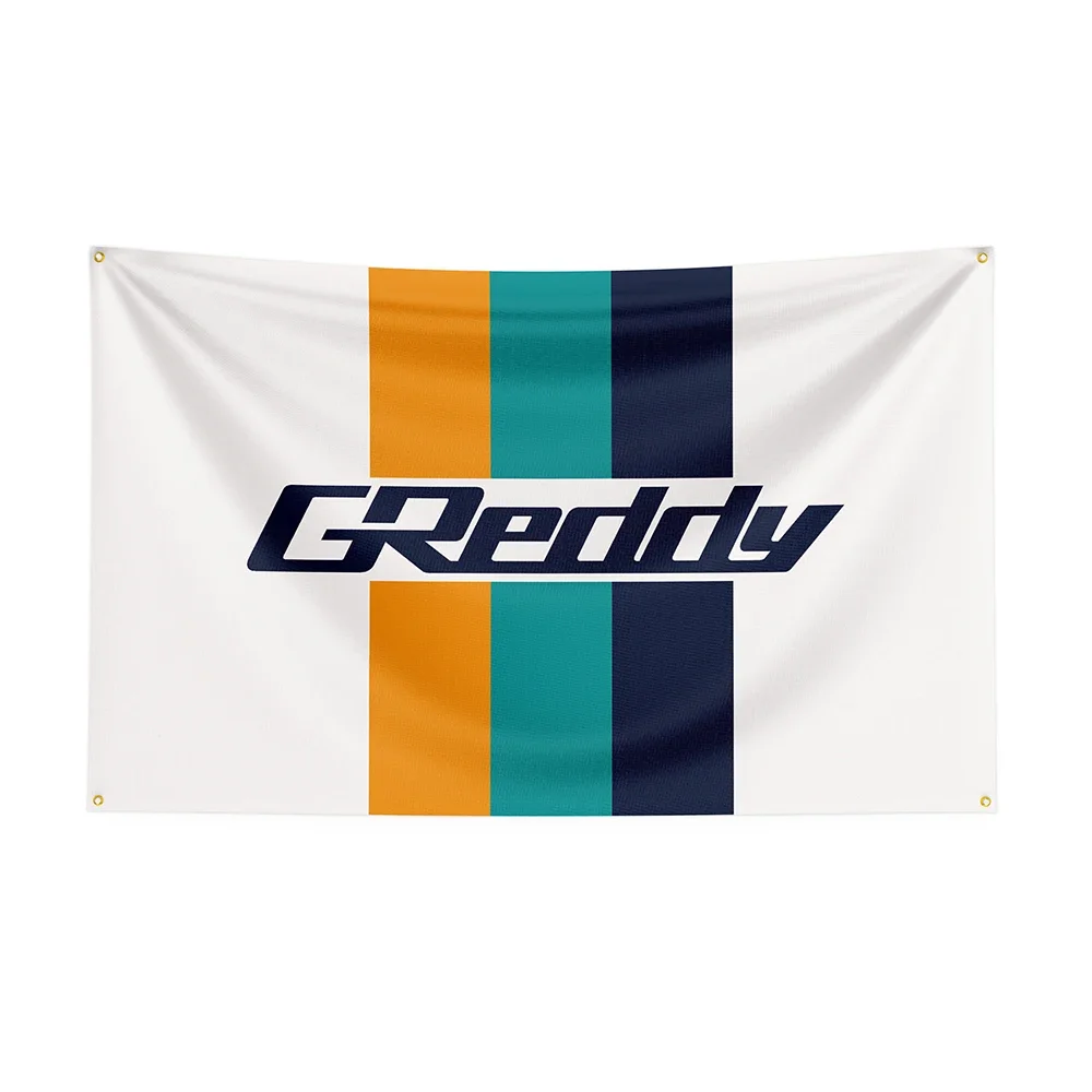

3x5ft GReddy Racing Flag Polyester Printed Racing Car Banner For Decor-ft Flag Decor,flag Decoration Banner Flag Banner