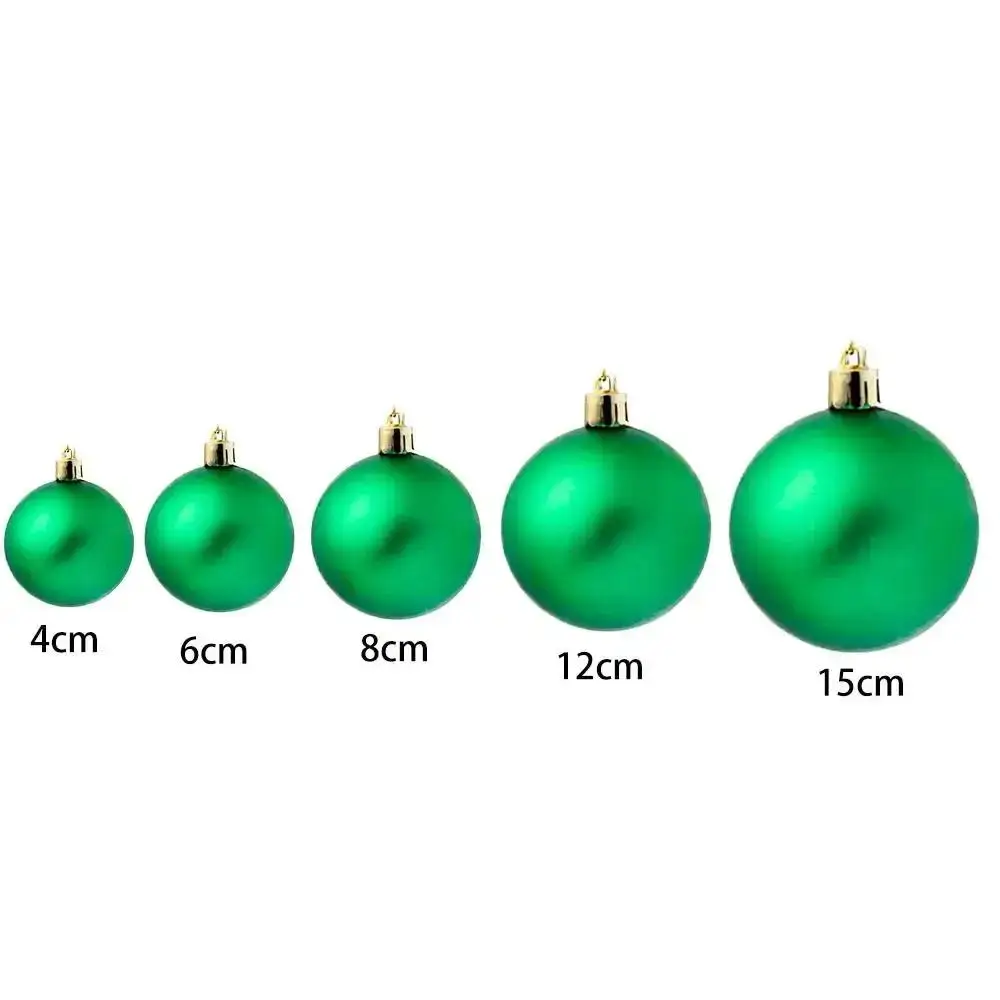 thumbnail image 1 of Bolas de plata claras grandes de 15 cm para decoración de árboles de Navidad, adornos para bodas, fiestas de Navidad para Año Nuevo 2023, decoración del hogar, regalo de Navidad, 1 of 5