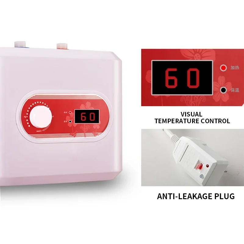 Instant Mini Electric Water Heater 10L Water Storage Fast Heating Digital Display Household Kitchen Heater