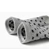 6 Pairs a Lot Baby Floor Socks Infant Stripe Thin Adhesive Socks Kids Boys Color Block Non Slip Socks 5