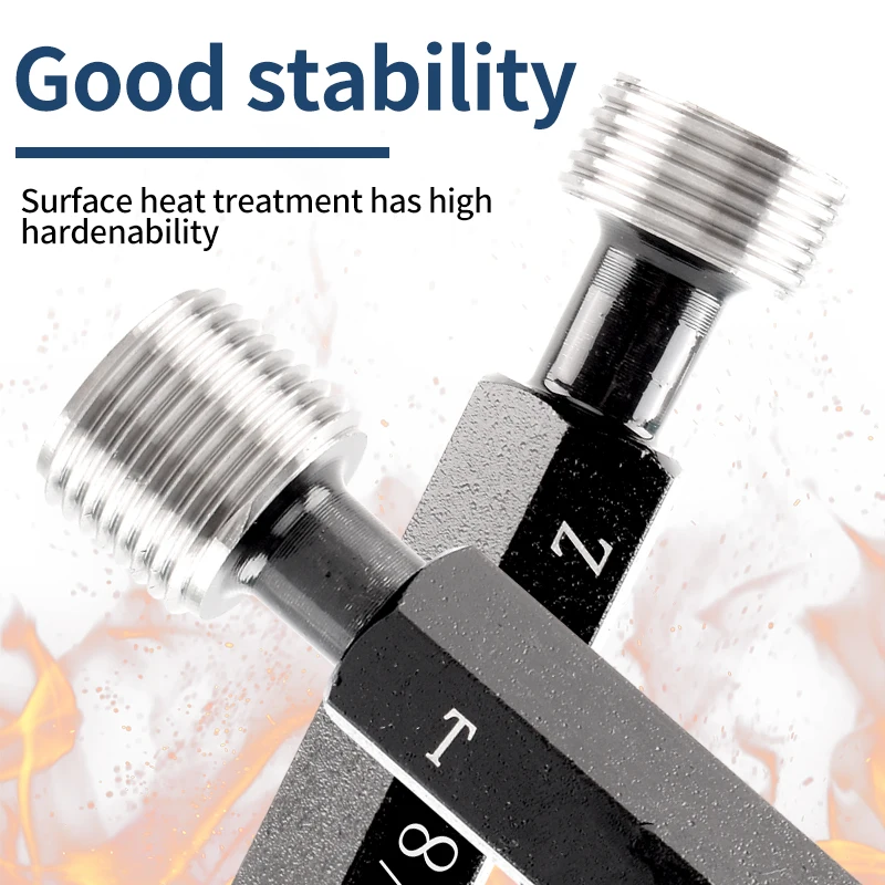 1PCS NPT 테이퍼 파이프 나사 플러그 게이지 측정 도구 NPT1/16-27 1/8 1/4 3/8 1/2 3/4 1''-- 1''1/4 1''1/2 NPT2''-- 2''1/2 3''--