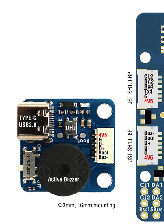 MATEKSYS-Extensão Beeper para DIY, Peças Controlador de