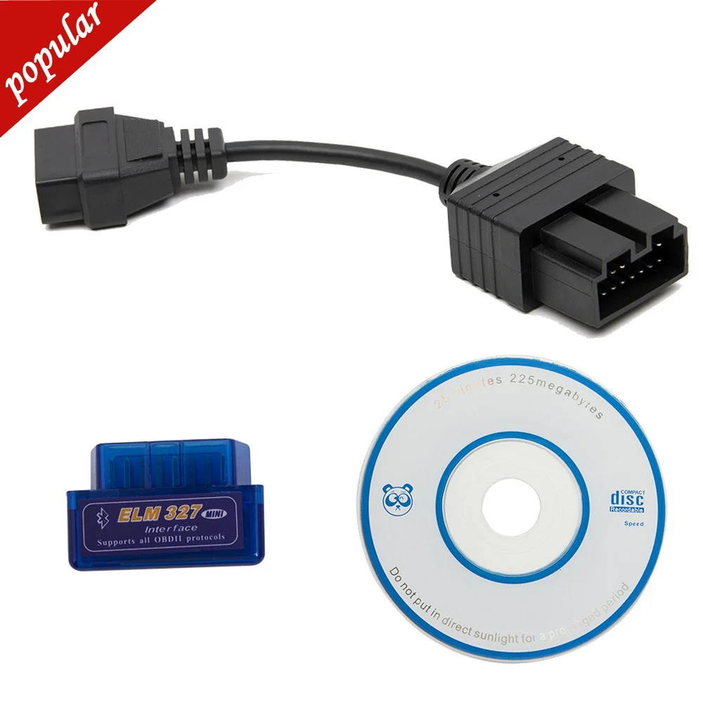 

Mini ELM327 Bluetooth 2,1 + OBD2 Соединительный кабель для Kia 20 pin Автомобильный сканер диагностический инструмент ELM 327 для Android Torque Windows