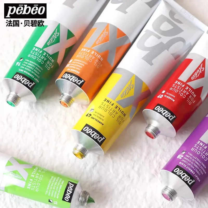 pebeo XL oil paint 80 ml decoration art examination painting art student beginner special painting materials genuine