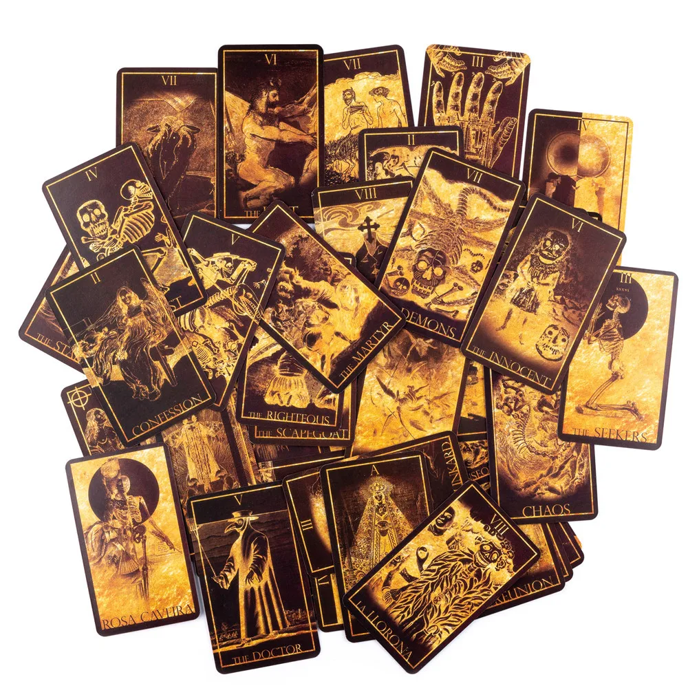 Hot The tarot of Qedavian  Tarot Card Tarot Deck Oracle Card English Tarot Cards Card Game Tarot Deck Board Game for Adult 4