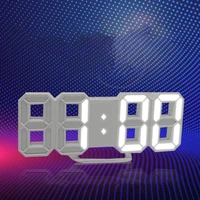 Table 3D LED Alarm Clock Date/Temperature for Home Kitchen Offices Clock Decoration Garden Clocks Wall Clock Times Digital Decor 1