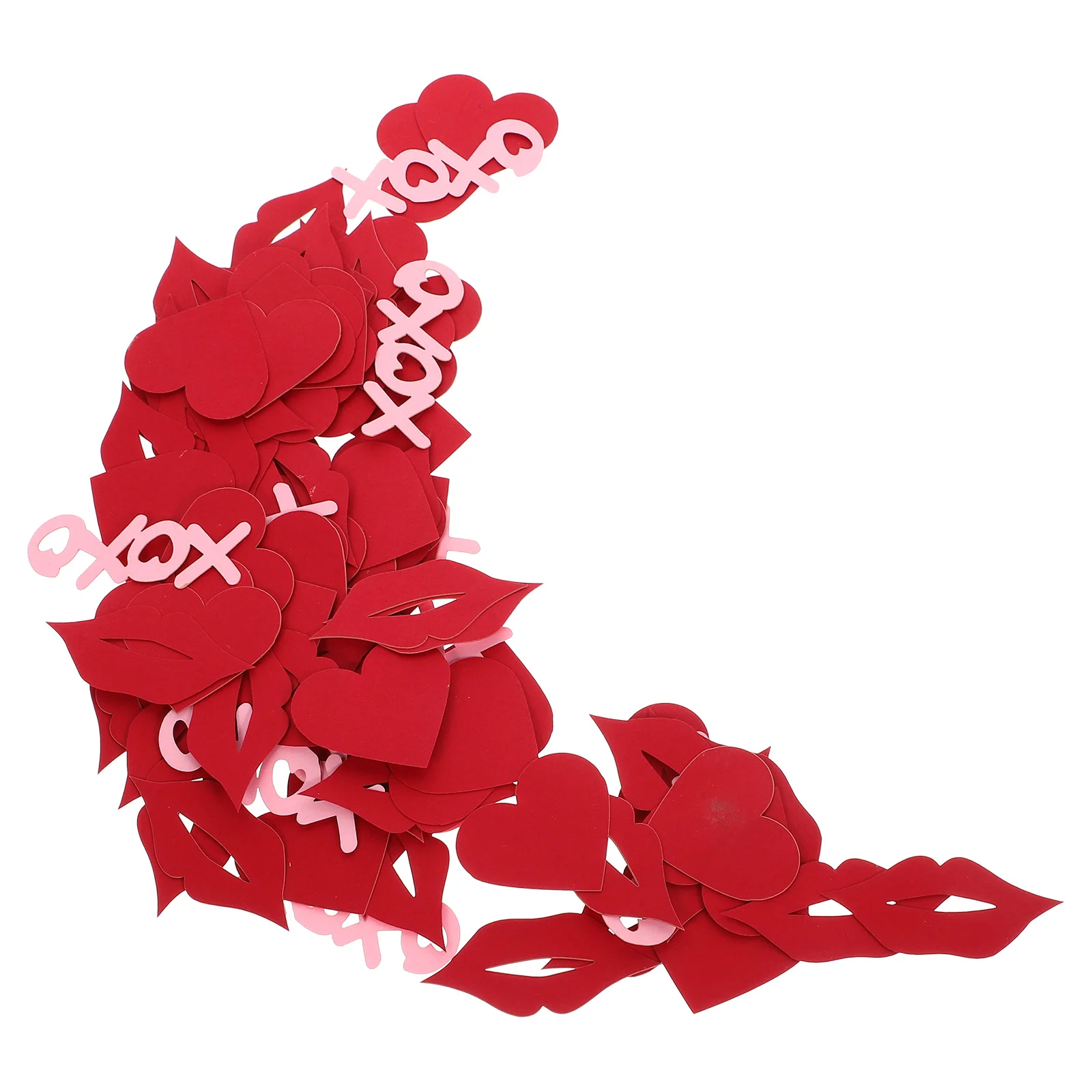 

Valentine's Day Confetti Wedding Decor Home Ornament Multifunction Accessory Use Paper Table