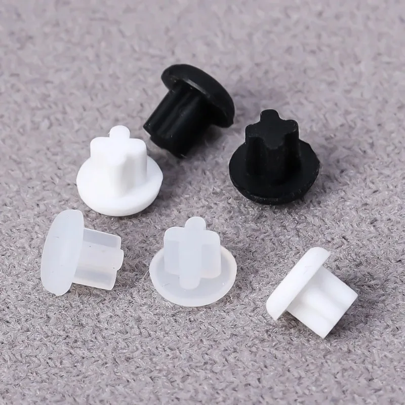 Mikikit 100 Tappi Antipolvere Per Jack Audio 3.5 Mm – Proteggi Smartphone E Tablet Con Spine In PVC Con Foro Portacharm - 5