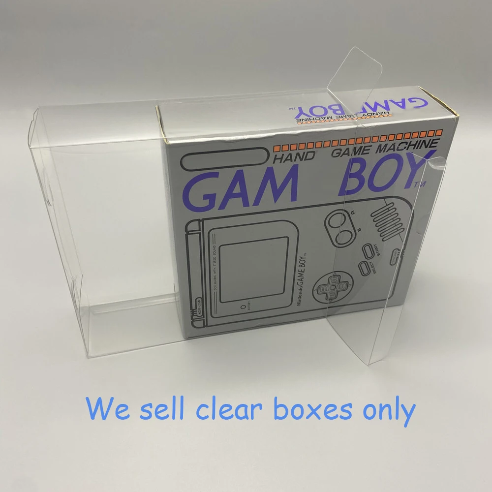 

50pcs Protecive box For Gameboy GB DMG-01 game console video game system storage box collect display box