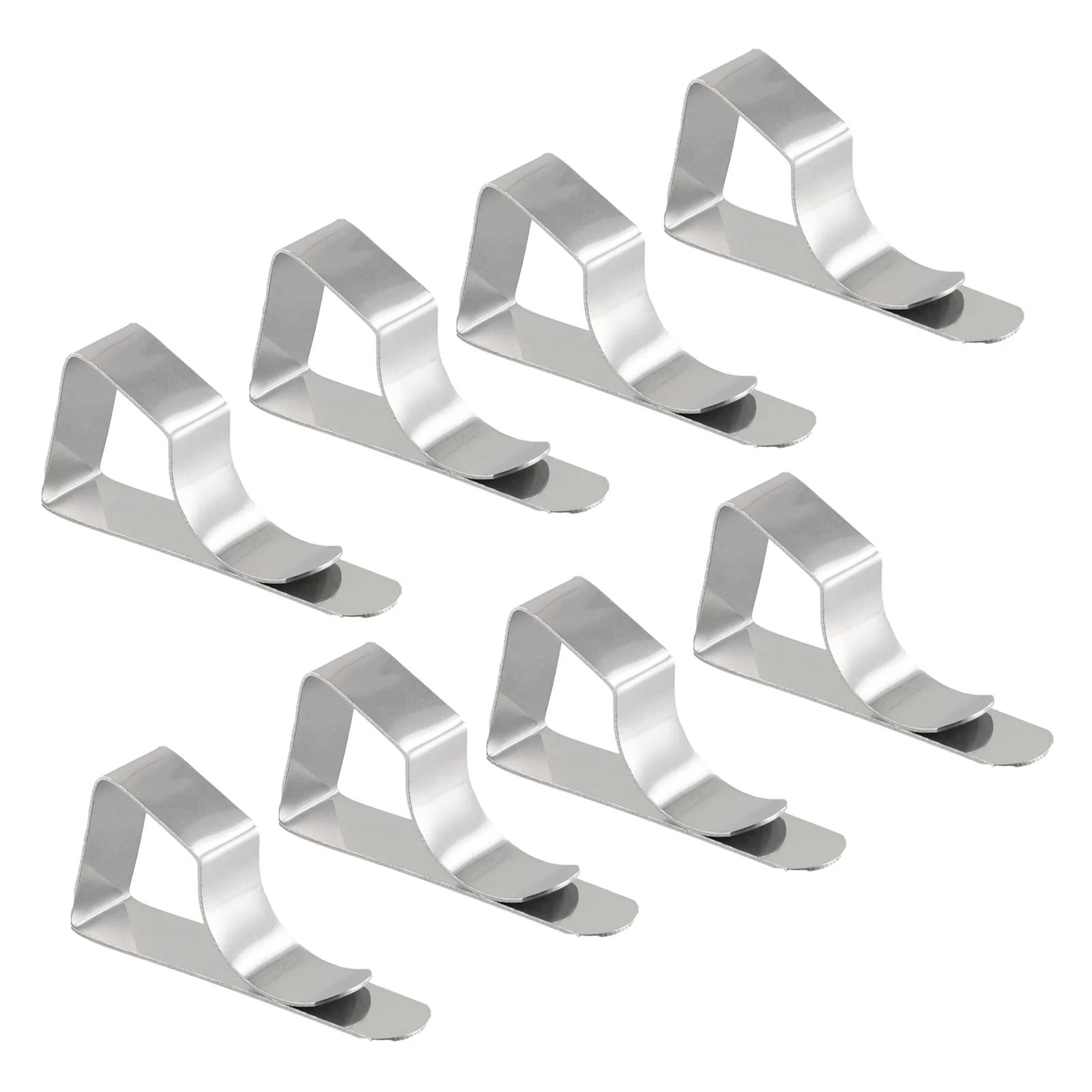 

8Pc Stainless Steel Tablecloth Clamps Tablecloth Clamps Holder Clip Anti-Slip Tablecloth Clamps Non-slip Securing Holder Wedding