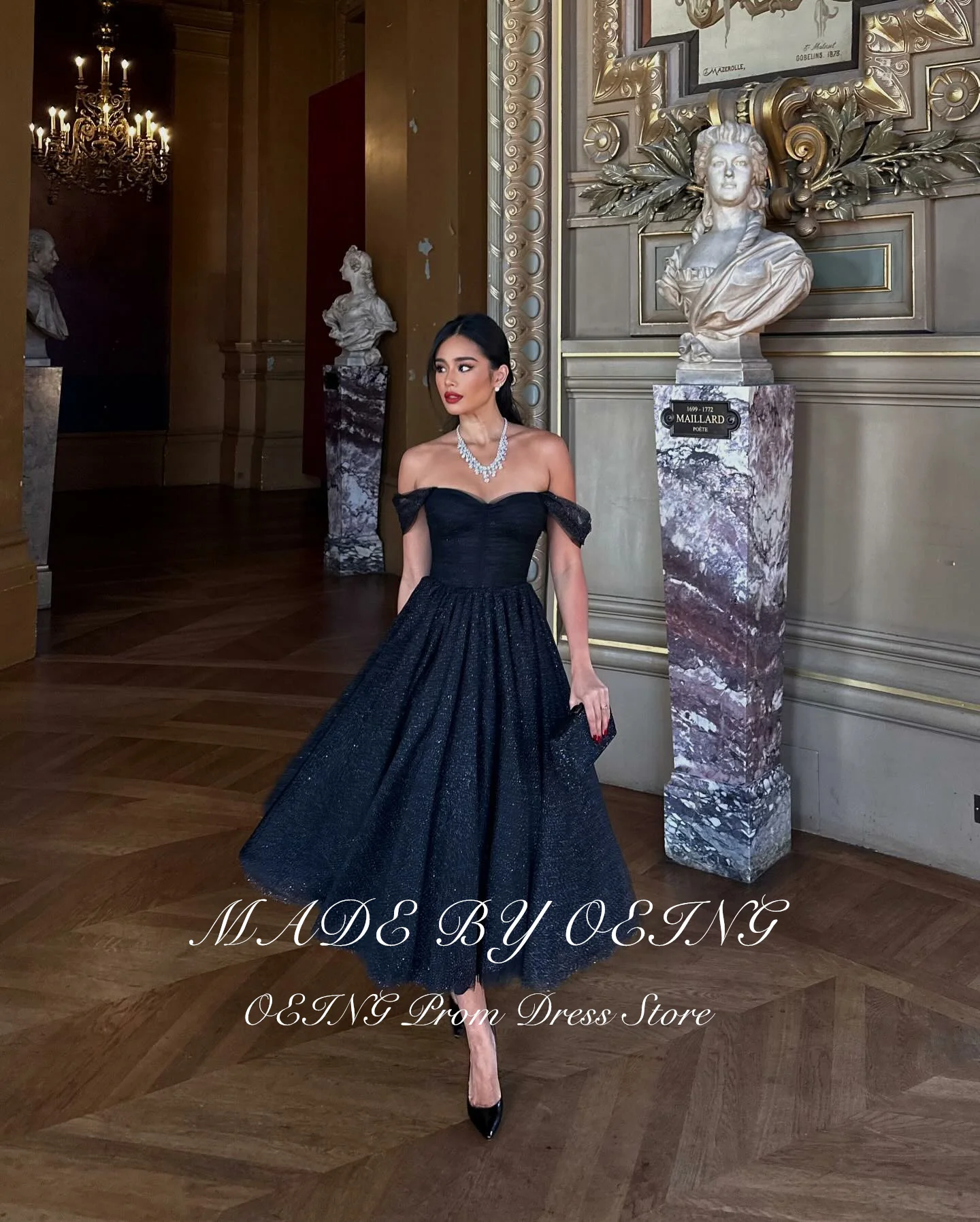 Terciopelo Poete Vestidos De Fiesta OEING-vestido De Fiesta