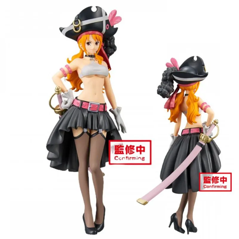 

Presale 18Cm Pvc One Piece Nami Static Doll Desktop Decoration Collectible Model Cartoon Toys Periphery Children Christmas Gifts