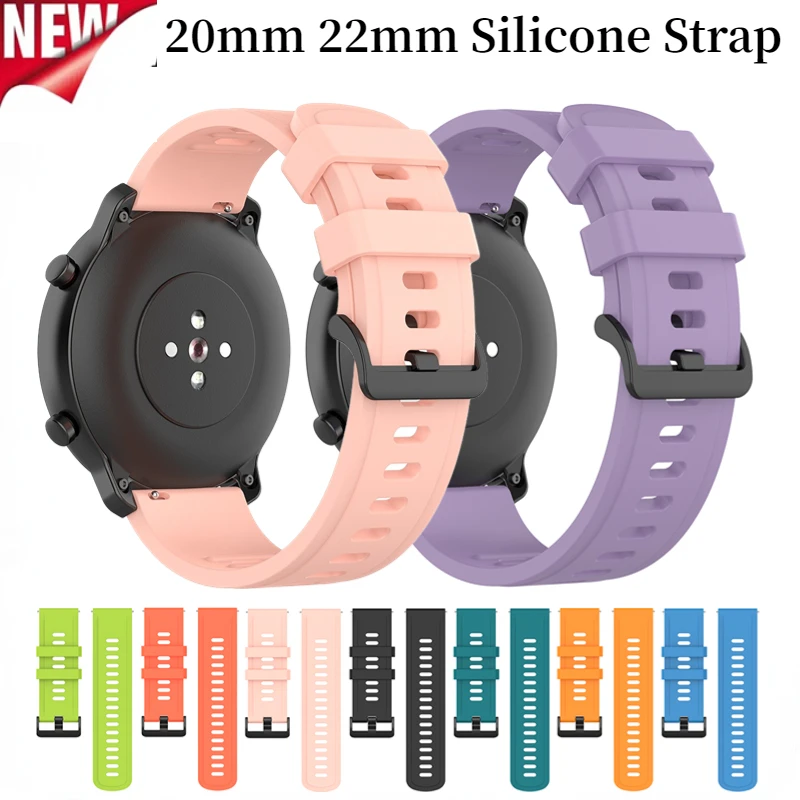 Versatile 20mm/22mm Watch Strap Replacement Bracelet Belt