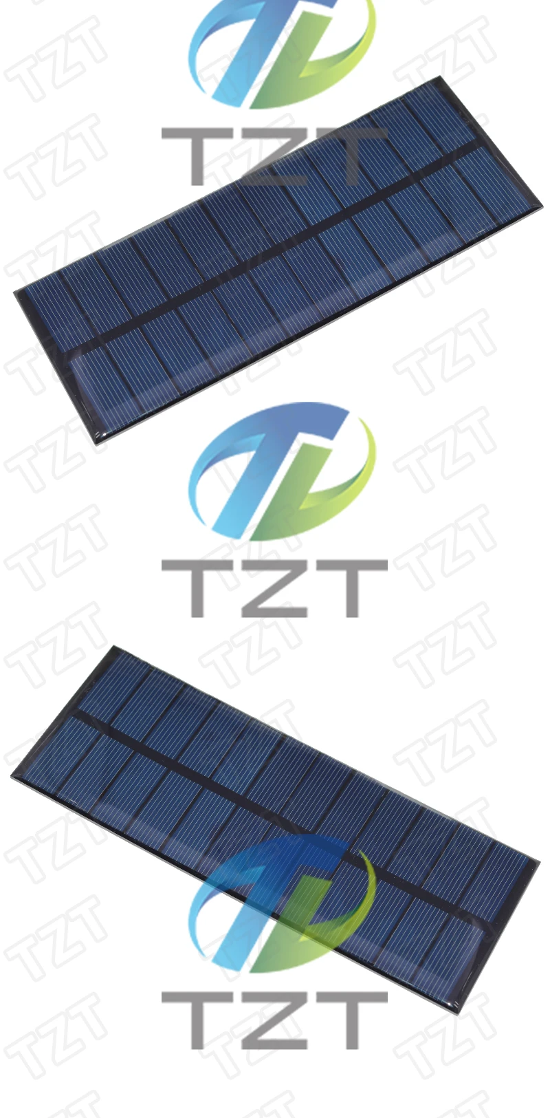 1/3PCS 6V 250mA 1,5W Solar Panel TZT Polykristalline 165*65MM Mini Sunpower Solar system DIY für Batterie Handy Ladegerät – Detail 9