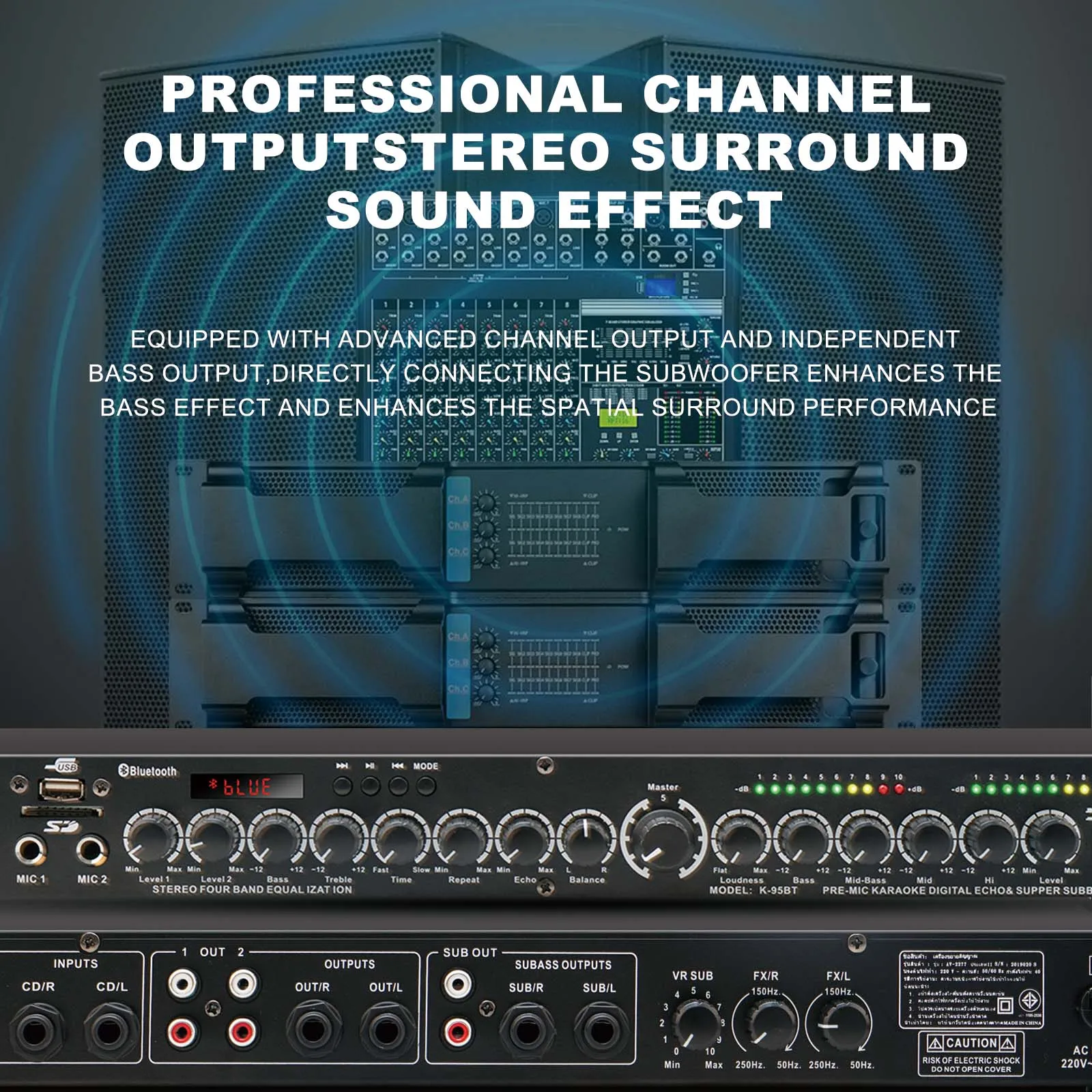 XGES-160 99 Effects Professional digital reverberation multi effect DSP processor audio processor equalizer