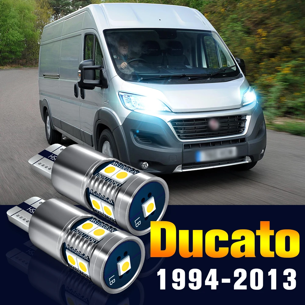 Ampoule de feu de stationnement LED, accessoires pour Fiat Ducato 1994 2013  2004 2005 2006 2007 2008 2009 2010 2011 2012, 2 pièces | AliExpress